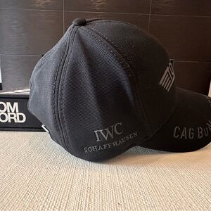 RARE! Not sold for retail! IWC x Top Gun Black Logo Cap
